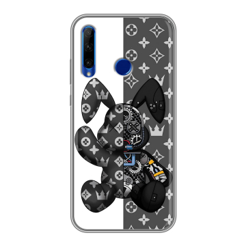 Силиконовый чехол на Huawei Honor 10i с принтом Луи робот