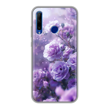 Силиконовый чехол на Huawei Honor 10i с принтом Розы цветы