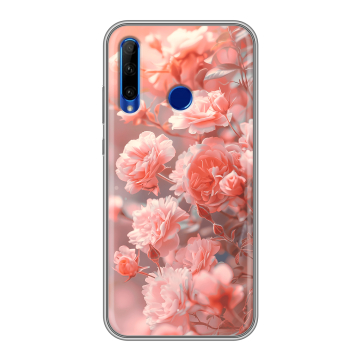 Силиконовый чехол на Huawei Honor 10i с принтом Розы цветы