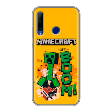 Силиконовый чехол на Huawei Honor 10i с принтом Майнкрафт Minecraft Силиконовый чехол на Huawei Honor 10i с принтом Майнкрафт Minecraft