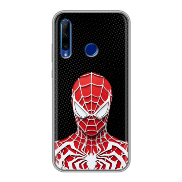 Силиконовый чехол на Huawei Honor 10i с принтом человек паук spiderman