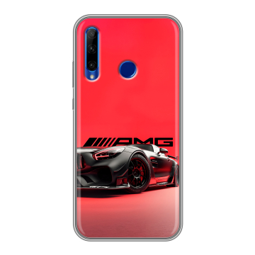 Силиконовый чехол на Huawei Honor 10i с принтом Мерседес Mercedes AMG Силиконовый чехол на Huawei Honor 10i с принтом Мерседес Mercedes AMG