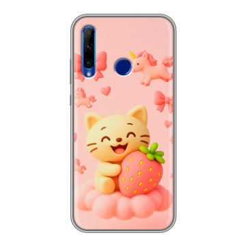 Силиконовый чехол на Huawei Honor 10i с принтом для девочек