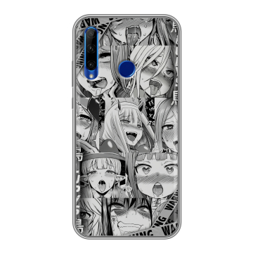 Силиконовый чехол на Huawei Honor 10i с принтом Ahegao Ахегао Аниме Силиконовый чехол на Huawei Honor 10i с принтом Ahegao Ахегао Аниме