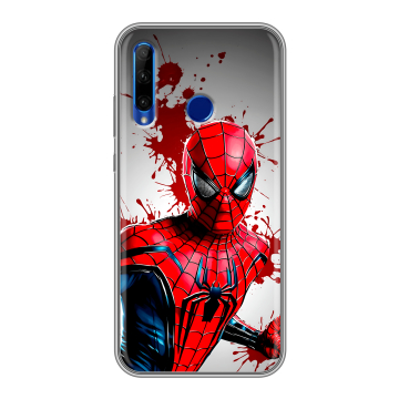 Силиконовый чехол на Huawei Honor 10i с принтом Spiderman Человек паук