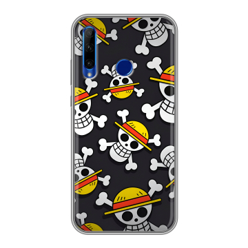 Силиконовый чехол на Huawei Honor 10i с принтом One Piece Ван Пис Силиконовый чехол на Huawei Honor 10i с принтом One Piece Ван Пис
