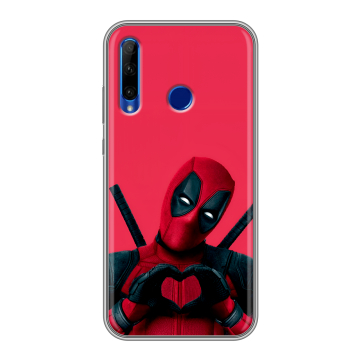 Силиконовый чехол на Huawei Honor 10i с принтом Дедпул Deadpool