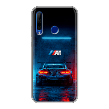 Силиконовый чехол на Huawei Honor 10i с принтом BMW БМВ