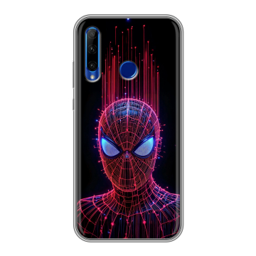Силиконовый чехол на Huawei Honor 10i с принтом Spiderman Человек паук Силиконовый чехол на Huawei Honor 10i с принтом Spiderman Человек паук