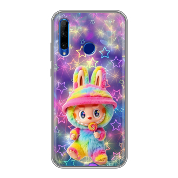 Силиконовый чехол на Huawei Honor 10i с принтом Labubu Лабубу