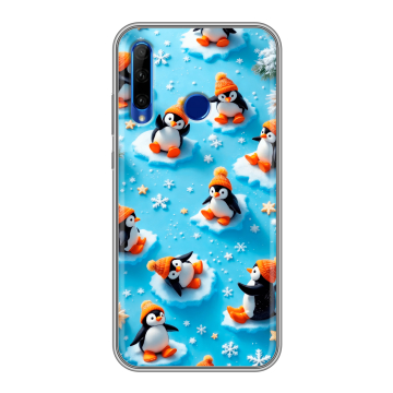 Силиконовый чехол на Huawei Honor 10i с принтом Новый год Силиконовый чехол на Huawei Honor 10i с принтом Новый год