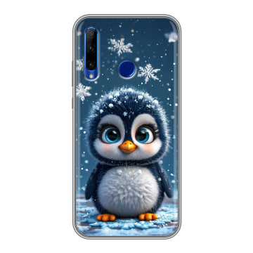Силиконовый чехол на Huawei Honor 10i с принтом Новый год Силиконовый чехол на Huawei Honor 10i с принтом Новый год
