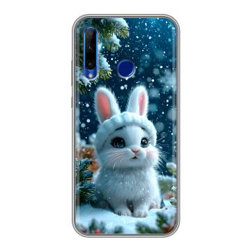 Силиконовый чехол на Huawei Honor 10i с принтом Новый год Силиконовый чехол на Huawei Honor 10i с принтом Новый год