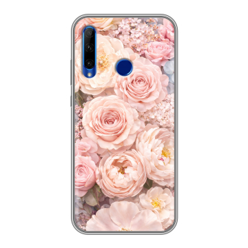 Силиконовый чехол на Huawei Honor 10i с принтом женский