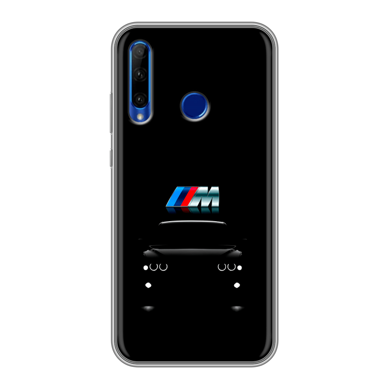 Силиконовый противоударный чехол на Huawei Honor 10i с принтом БМВ BMW Силиконовый противоударный чехол на Huawei Honor 10i с принтом БМВ BMW