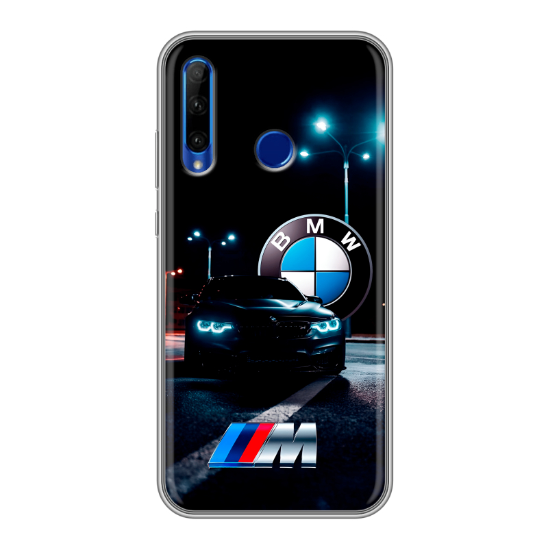 Силиконовый чехол на Huawei Honor 10i с принтом БМВ BMW Силиконовый чехол на Huawei Honor 10i с принтом БМВ BMW