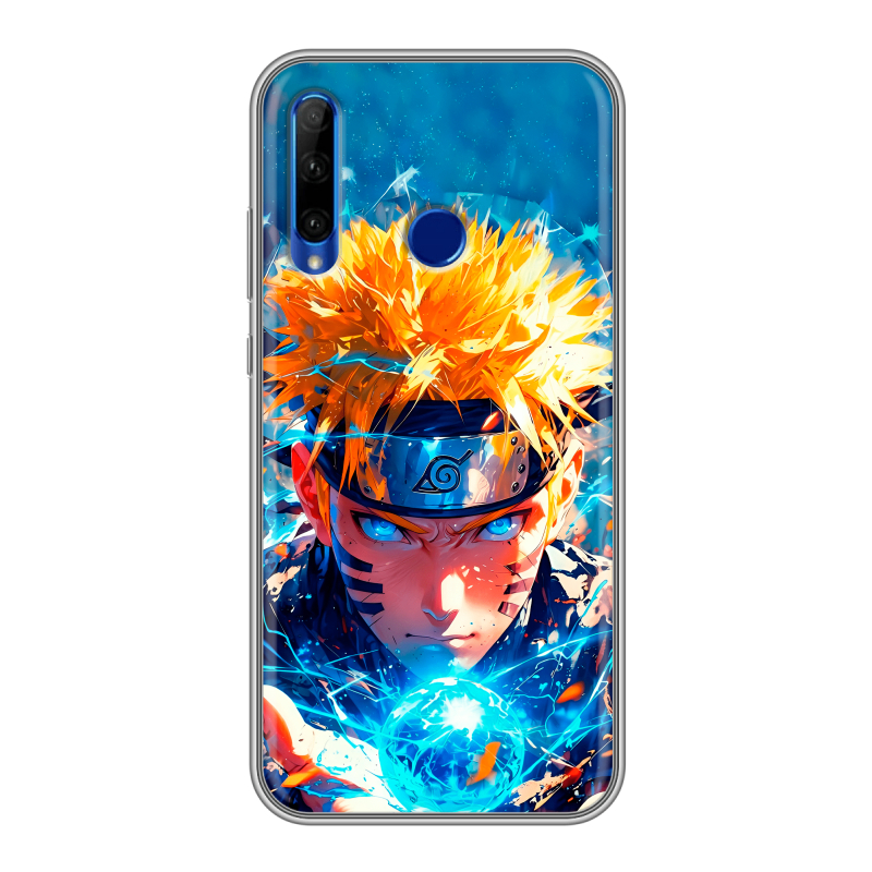 Силиконовый противоударный чехол на Huawei Honor 10i с принтом Аниме Наруто Naruto Силиконовый противоударный чехол на Huawei Honor 10i с принтом Аниме Наруто Naruto