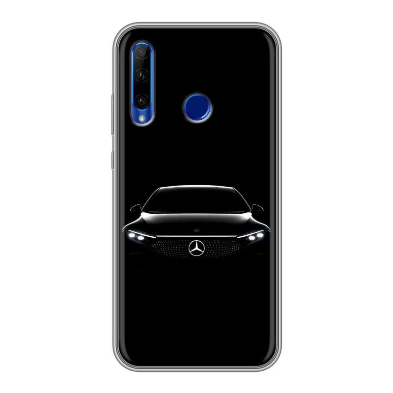 Силиконовый противоударный чехол на Huawei Honor 10i с принтом Mercedes Мерседес Силиконовый противоударный чехол на Huawei Honor 10i с принтом Mercedes Мерседес