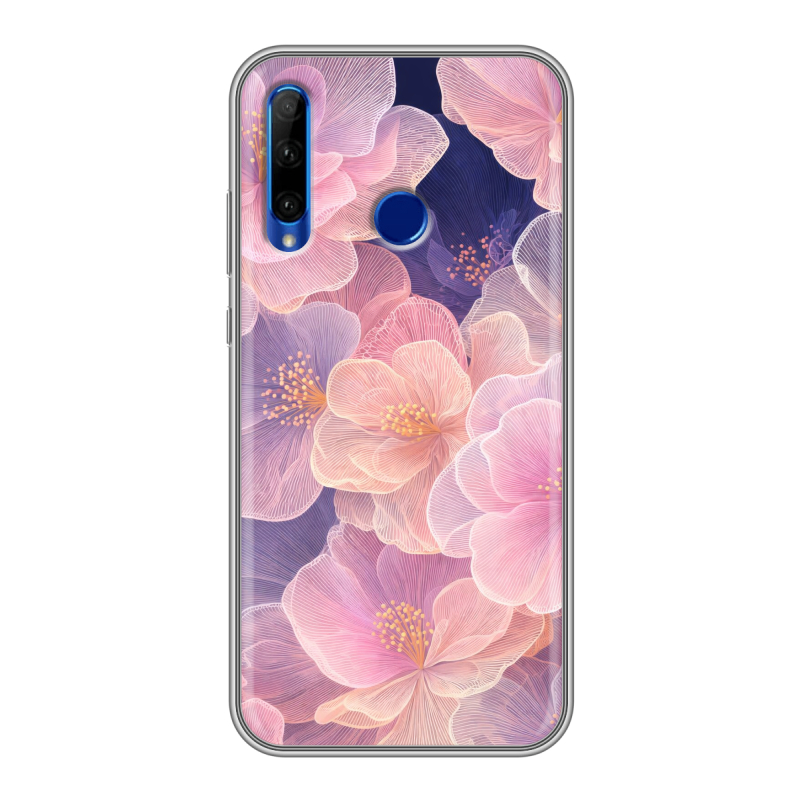 Силиконовый чехол на Huawei Honor 10i с принтом женский Силиконовый чехол на Huawei Honor 10i с принтом женский