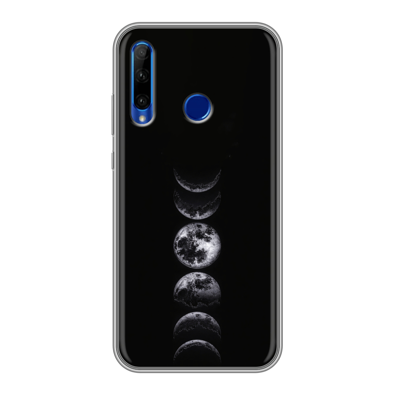 Силиконовый противоударный чехол на Huawei Honor 10i с принтом женский Силиконовый противоударный чехол на Huawei Honor 10i с принтом женский