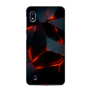 Силиконовый противоударный чехол на Samsung Galaxy A10 с принтом Яркие абстракции Силиконовый противоударный чехол на Samsung Galaxy A10 с принтом Яркие абстракции
