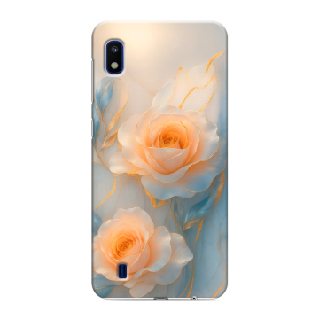 Силиконовый противоударный чехол на Samsung Galaxy A10 с принтом Женский Силиконовый противоударный чехол на Samsung Galaxy A10 с принтом Женский