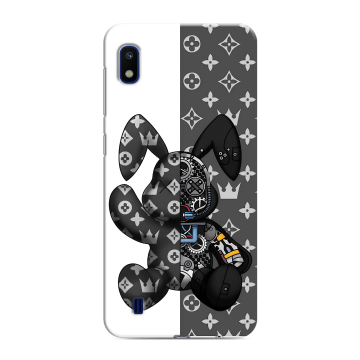 Силиконовый противоударный чехол на Samsung Galaxy A10 с принтом Луи робот