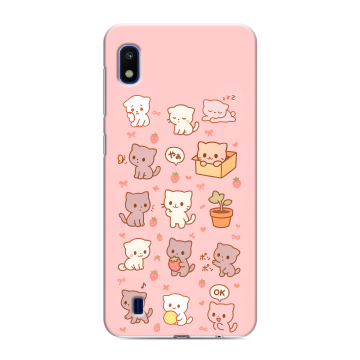 Силиконовый противоударный чехол на Samsung Galaxy A10 с принтом Hello Kitty Хелоу Кити