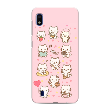 Силиконовый противоударный чехол на Samsung Galaxy A10 с принтом Hello Kitty Хелоу Кити Силиконовый противоударный чехол на Samsung Galaxy A10 с принтом Hello Kitty Хелоу Кити