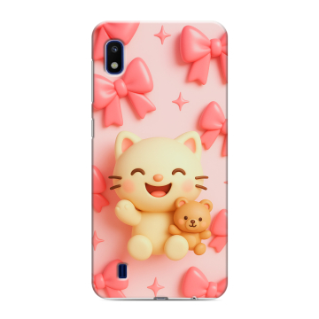 Силиконовый противоударный чехол на Samsung Galaxy A10 с принтом для девочек