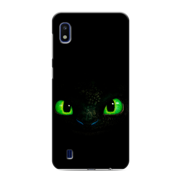 Силиконовый противоударный чехол на Samsung Galaxy A10 с принтом Как приручить дракона