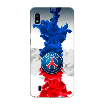 Силиконовый противоударный чехол на Samsung Galaxy A10 с принтом PSG ПСЖ Силиконовый противоударный чехол на Samsung Galaxy A10 с принтом PSG ПСЖ