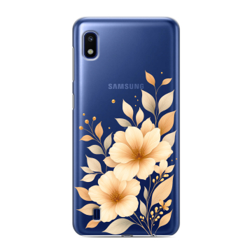 Силиконовый противоударный чехол на Samsung Galaxy A10 с принтом для девушки Силиконовый противоударный чехол на Samsung Galaxy A10 с принтом для девушки