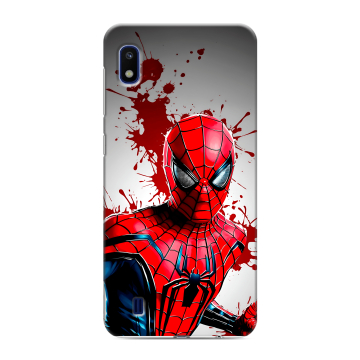 Силиконовый противоударный чехол на Samsung Galaxy A10 с принтом Spiderman Человек паук