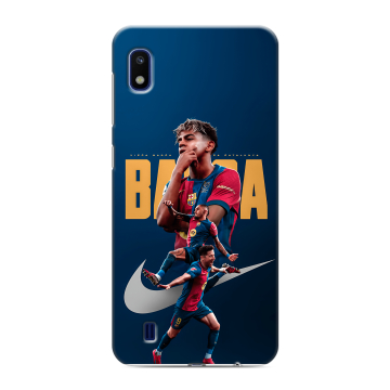 Силиконовый противоударный чехол на Samsung Galaxy A10 с принтом Барселона Barca Yamal 