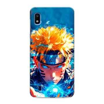 Силиконовый противоударный чехол на Samsung Galaxy A10 с принтом Аниме Наруто Naruto