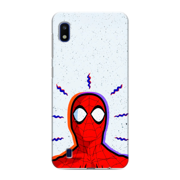 Силиконовый противоударный чехол на Samsung Galaxy A10 с принтом Spiderman Человек паук Силиконовый противоударный чехол на Samsung Galaxy A10 с принтом Spiderman Человек паук