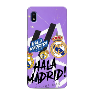 Силиконовый противоударный чехол на Samsung Galaxy A10 с принтом Real Madrid Реал Мадрид