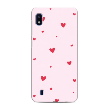 Силиконовый противоударный чехол на Samsung Galaxy A10 с принтом для девочек