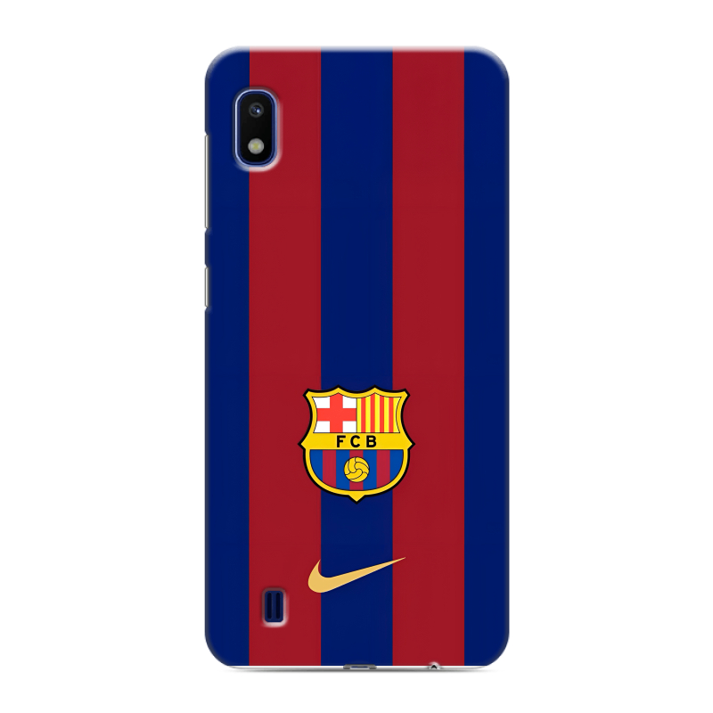 Силиконовый противоударный чехол на Samsung Galaxy A10 с принтом Барселона Barcelona Силиконовый противоударный чехол на Samsung Galaxy A10 с принтом Барселона Barcelona