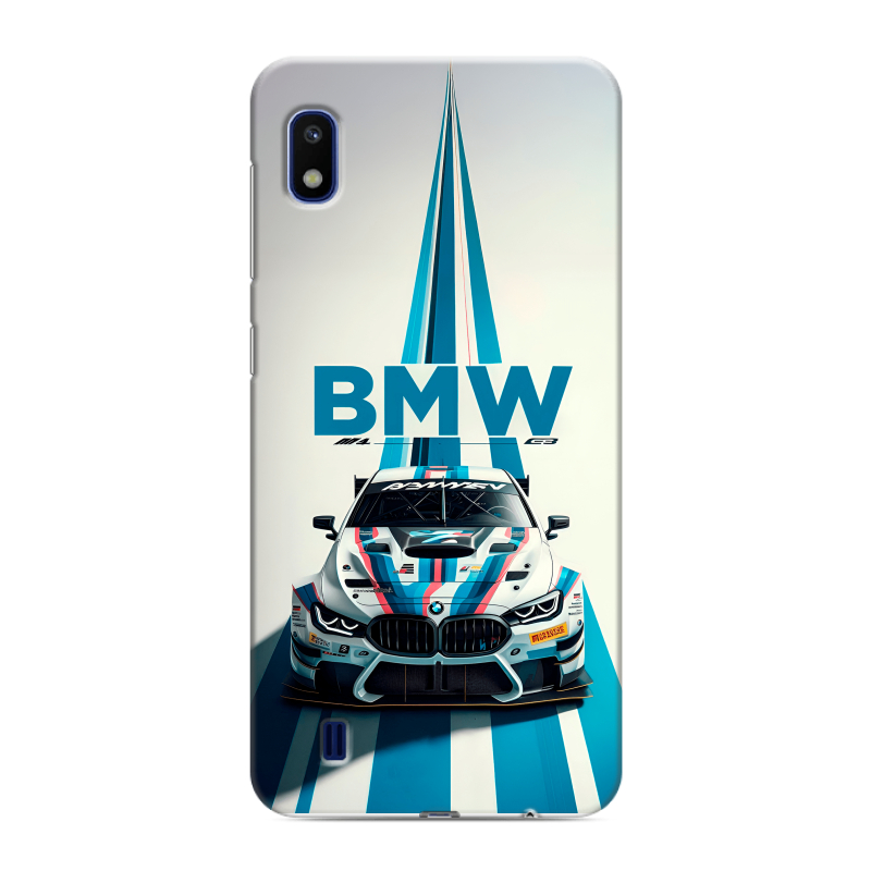 Силиконовый противоударный чехол на Samsung Galaxy A10 с принтом БМВ BMW Силиконовый противоударный чехол на Samsung Galaxy A10 с принтом БМВ BMW
