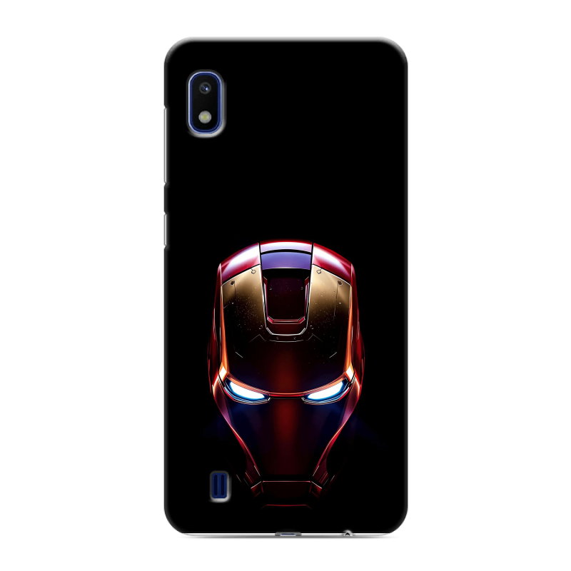 Силиконовый противоударный чехол на Samsung Galaxy A10 с принтом IronMan Железный человек Силиконовый противоударный чехол на Samsung Galaxy A10 с принтом IronMan Железный человек