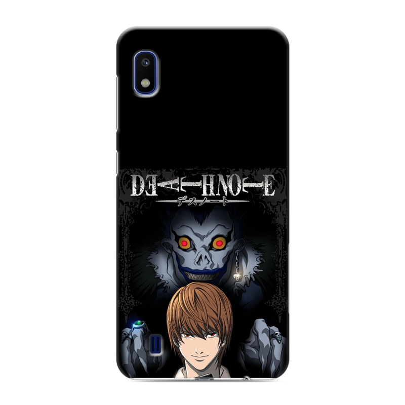 Силиконовый противоударный чехол на Samsung Galaxy A10 с принтом Death note Тетрадь смерти Силиконовый противоударный чехол на Samsung Galaxy A10 с принтом Death note Тетрадь смерти