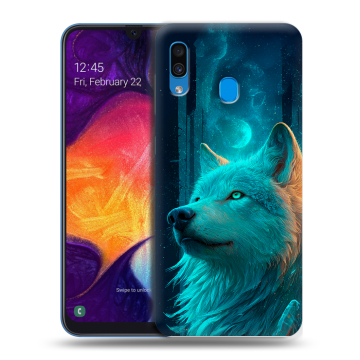 Силиконовый противоударный чехол на Samsung Galaxy A40 с принтом бабочки саккура Силиконовый противоударный чехол на Samsung Galaxy A40 с принтом бабочки саккура