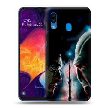 Силиконовый противоударный чехол на Samsung Galaxy A40 с принтом Гарри Поттер Harry Potter Силиконовый противоударный чехол на Samsung Galaxy A40 с принтом Гарри Поттер Harry Potter