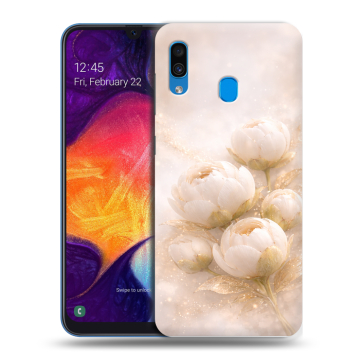 Силиконовый противоударный чехол на Samsung Galaxy A40 с принтом женский Силиконовый противоударный чехол на Samsung Galaxy A40 с принтом женский