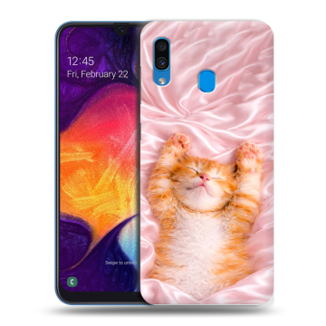 Силиконовый противоударный чехол на Samsung Galaxy A40 с принтом женский Силиконовый противоударный чехол на Samsung Galaxy A40 с принтом женский