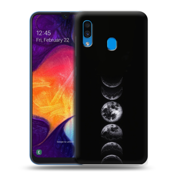 Силиконовый противоударный чехол на Samsung Galaxy A40 с принтом женский Силиконовый противоударный чехол на Samsung Galaxy A40 с принтом женский