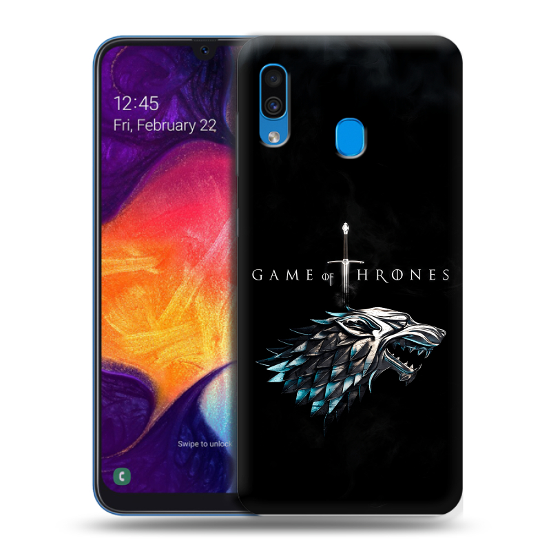 Силиконовый противоударный чехол на Samsung Galaxy A40 с принтом Игра Престолов Game Thrones Силиконовый противоударный чехол на Samsung Galaxy A40 с принтом Игра Престолов Game Thrones