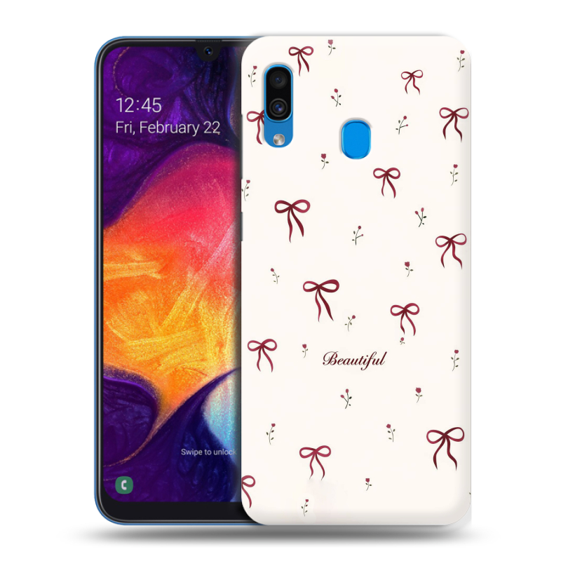 Пластиковый чехол на Samsung Galaxy A40 с принтом для девочек Пластиковый чехол на Samsung Galaxy A40 с принтом для девочек